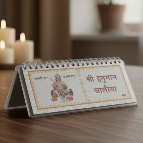 Shree Hanuman Chalisa in 999 Shuddh Chandi – Luxury Gift Box - Image 2