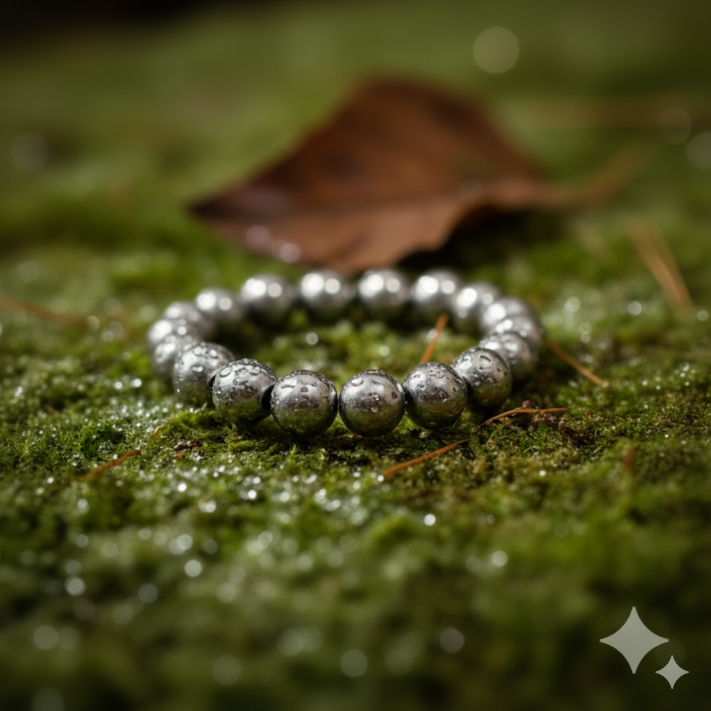Raw Pyrite Bracelet - Image 5