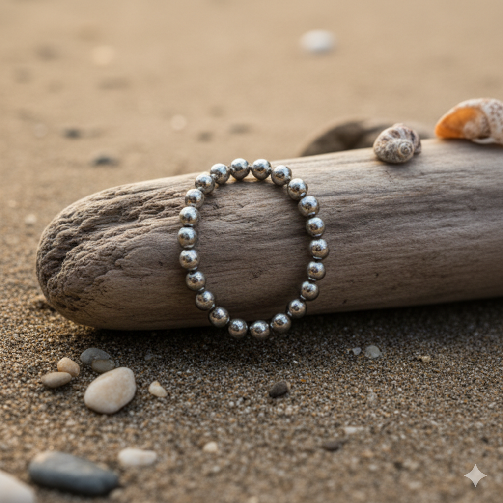 Raw Pyrite Bracelet - Image 2
